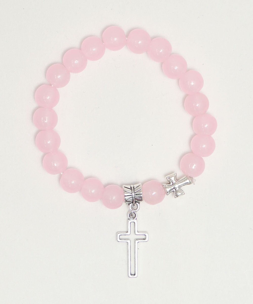 WEGO Lクロスモチーフビーズブレス 