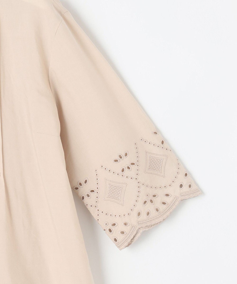 J.PRESS LADIES S 【洗える】 セルロース刺繍 ブラウス 