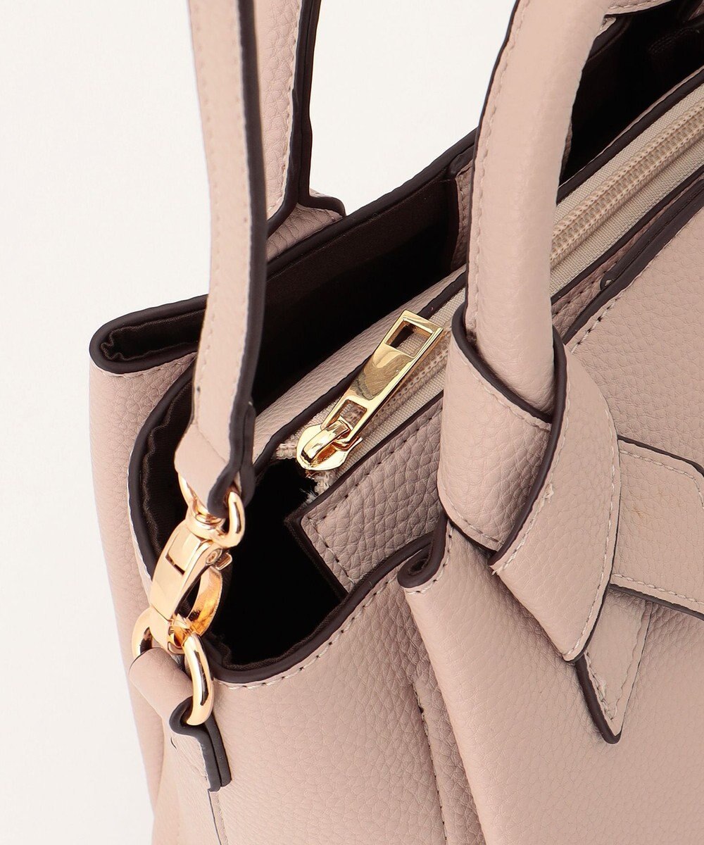 LA BAGAGERIE 【MONICA】リボンハンドルバッグ 