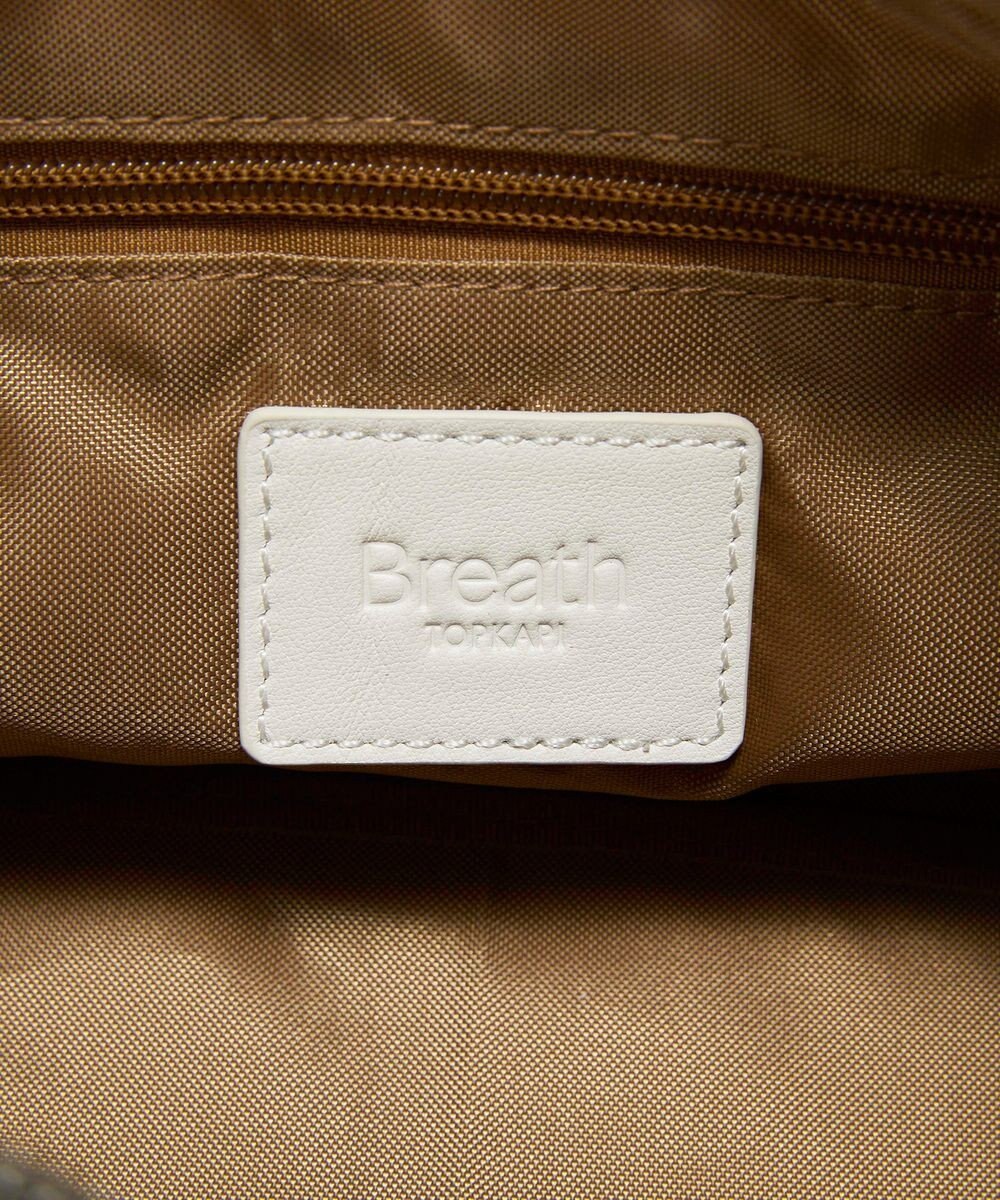 TOPKAPI 【Breath TOPKAPI sis】【WEB限定】ナイロン レザーポケット ミニ ショルダーバッグ 軽量 / CALM カーム　 