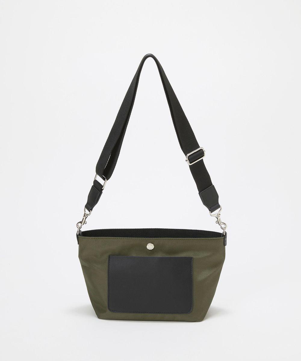 TOPKAPI 【Breath TOPKAPI sis】【WEB限定】ナイロン レザーポケット ミニ ショルダーバッグ 軽量 / CALM カーム　 