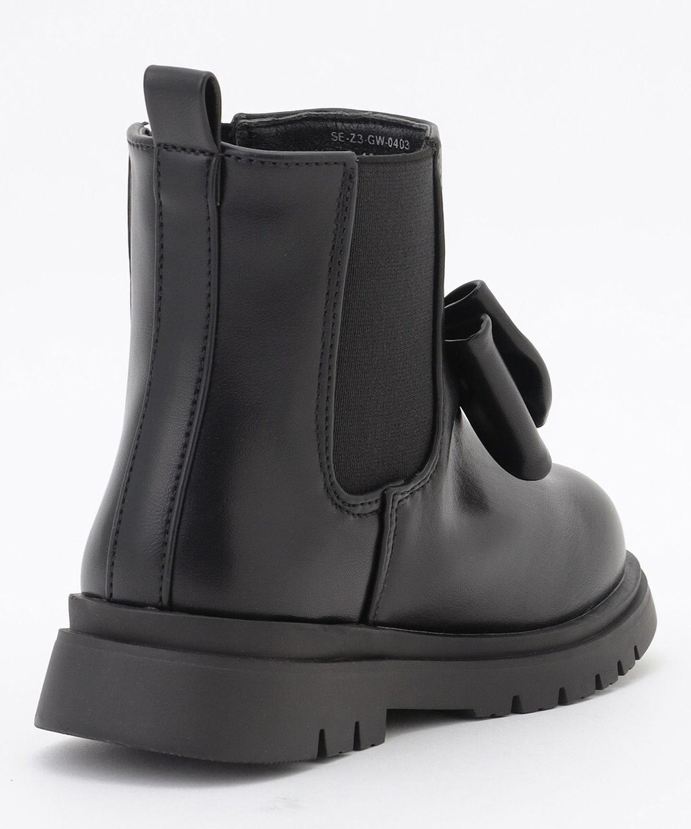 ANY KIDS リボンサイドゴアブーツ 