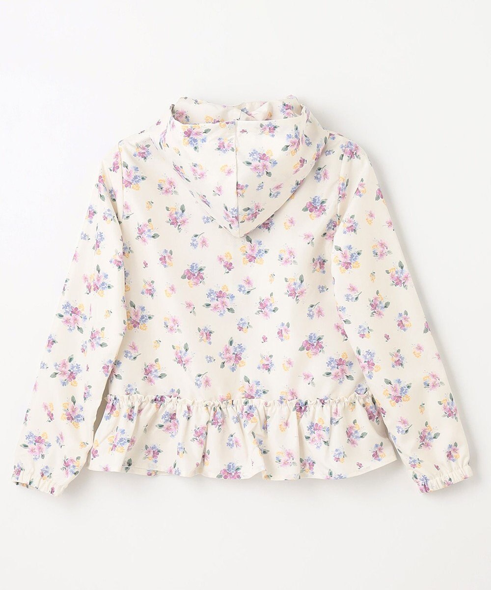 ANY KIDS フード取り外し 総柄 ブルゾン 