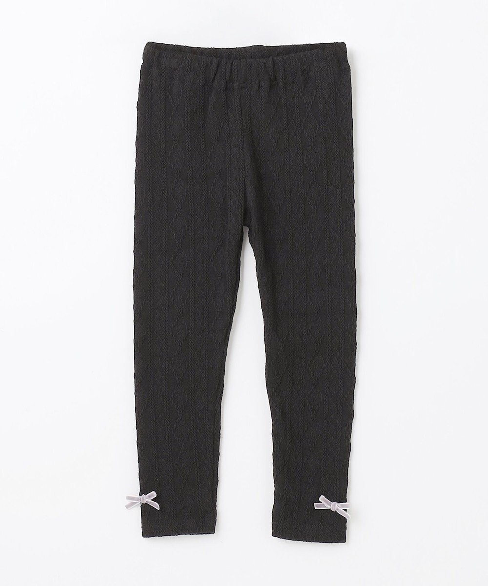 ANY KIDS ケーブル ジャガード レギンス 