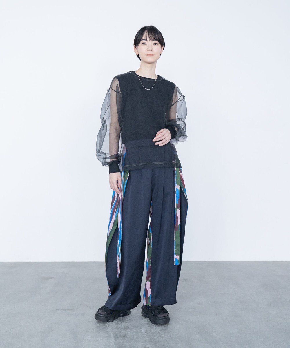 COQ 2WAY HALF LEAVES 前後2WAYパンツ 