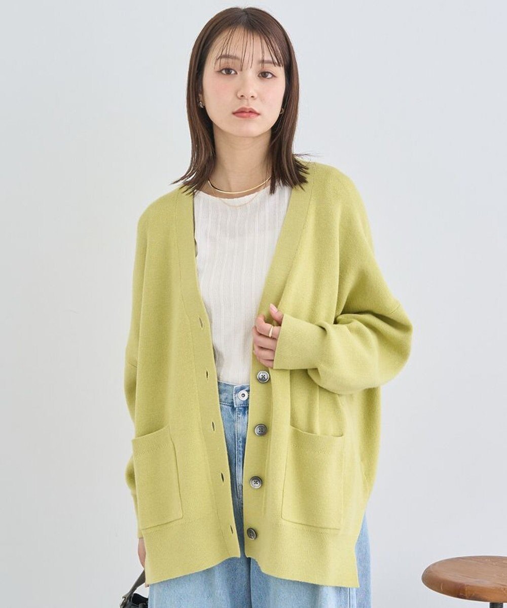 earth music&ecology やわらかタッチカーディガン 