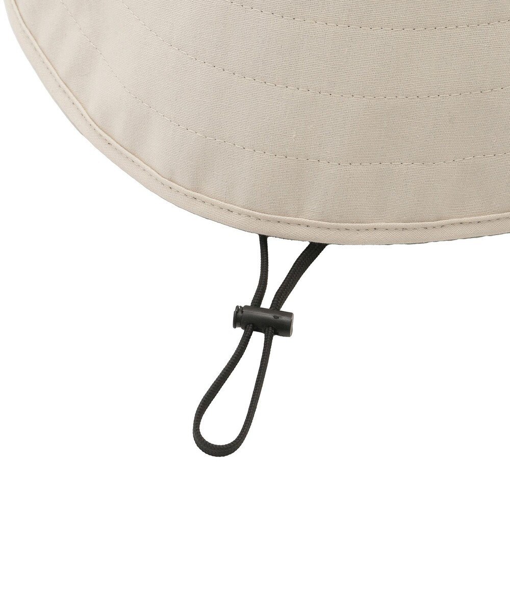 MOONBAT 【遮光100%/UPF50%＋/UVカット】洗えるバックリボン ブレードパラソルハット 手洗いOK/サイズ調整可能/吸水速乾/遮熱 