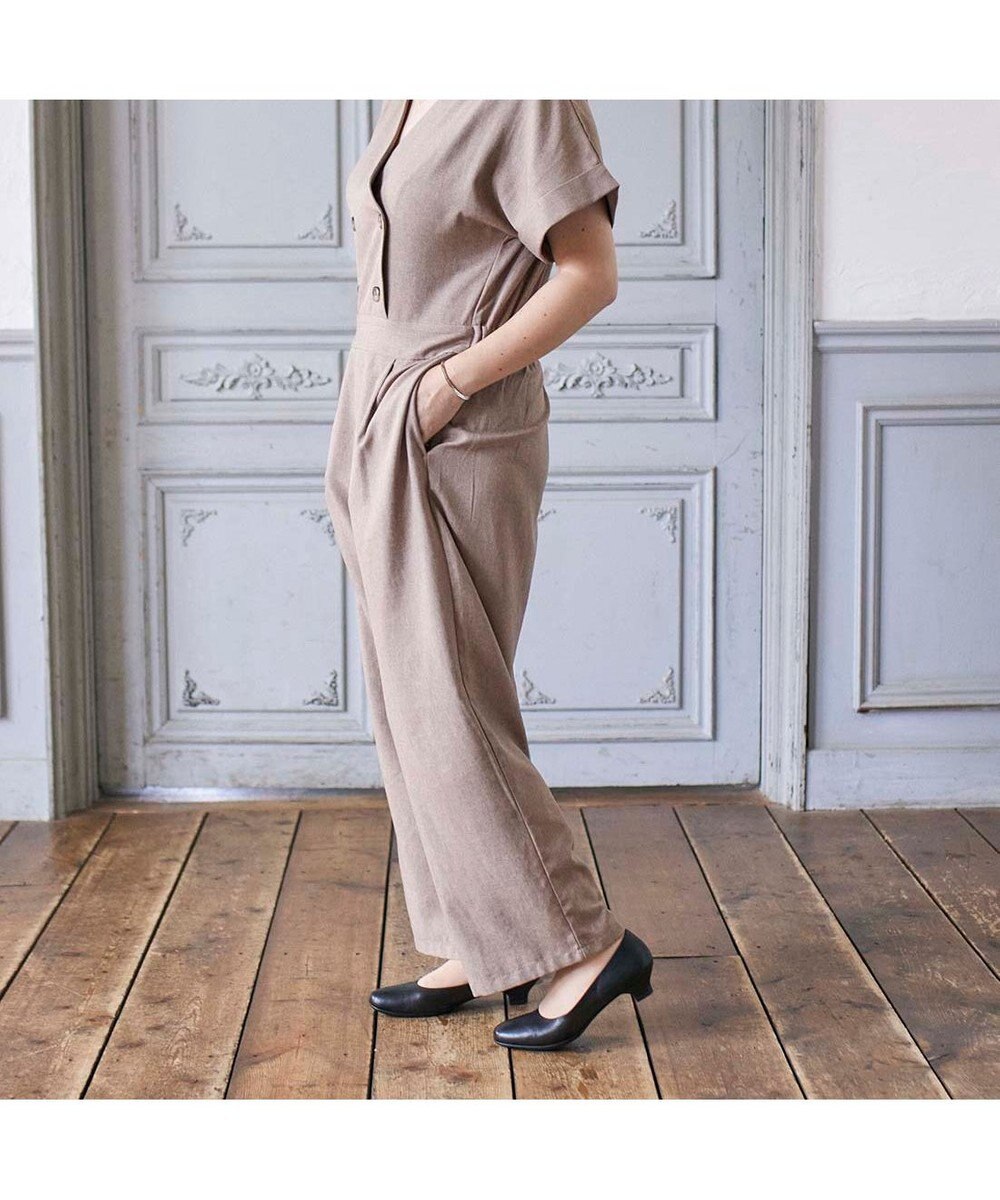 ing <ing>【3cmヒール】ブラックパンプス 