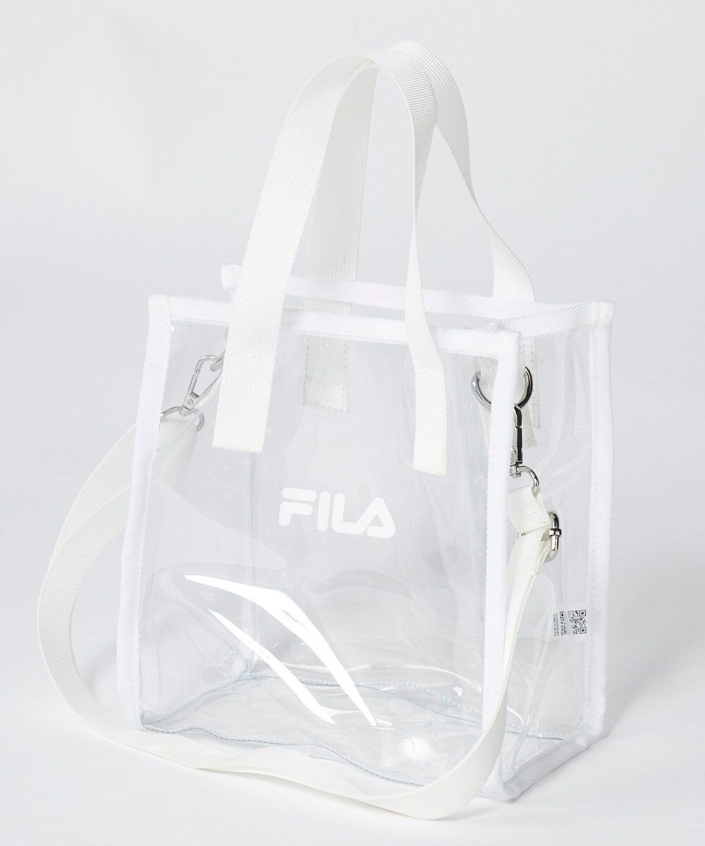 OP／FILA 【FILA】PVCロゴ2WAYバッグ 