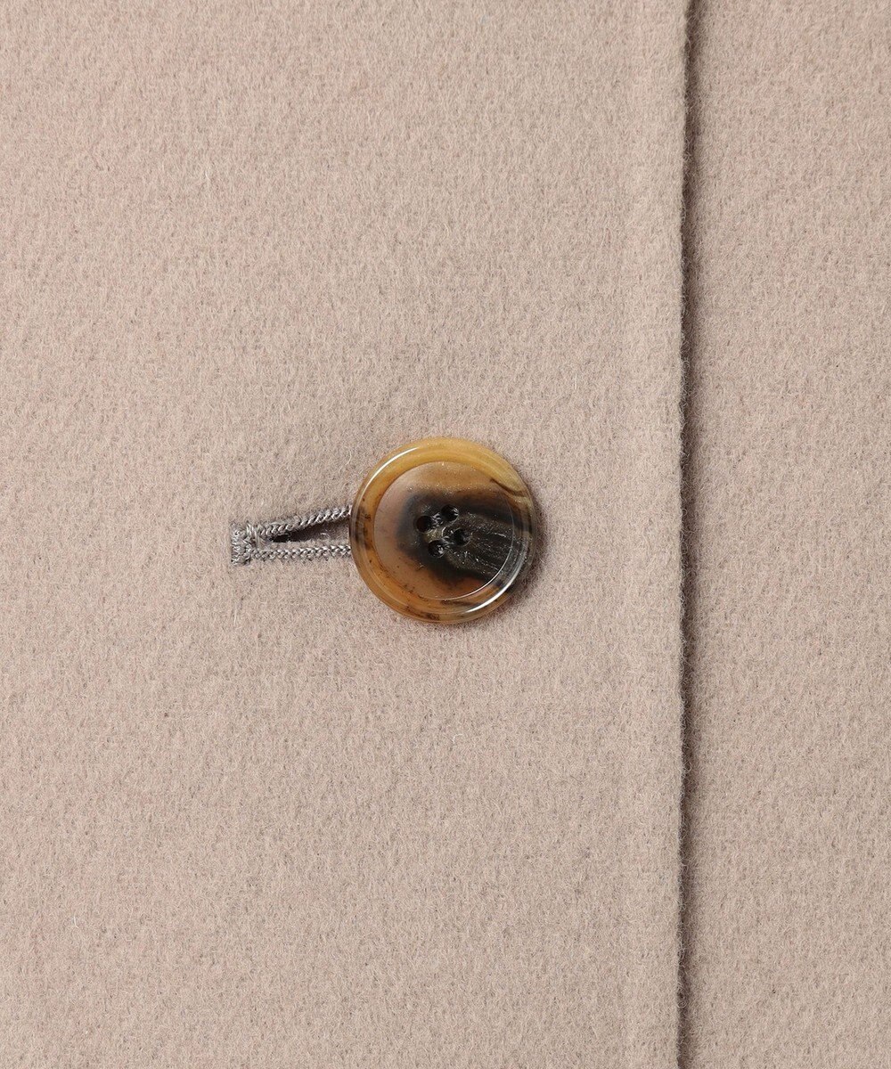 23区 L 【R(アール)】ショートリバー スタンドカラーコート 