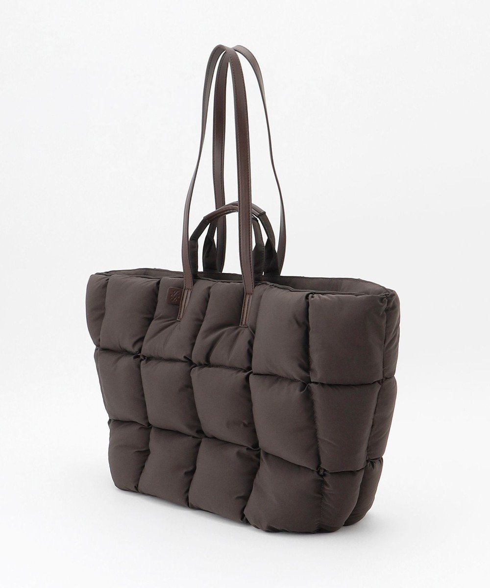 自由区 【SHIHOさん着用】パディングナイロン2ハンドルトート バッグ 