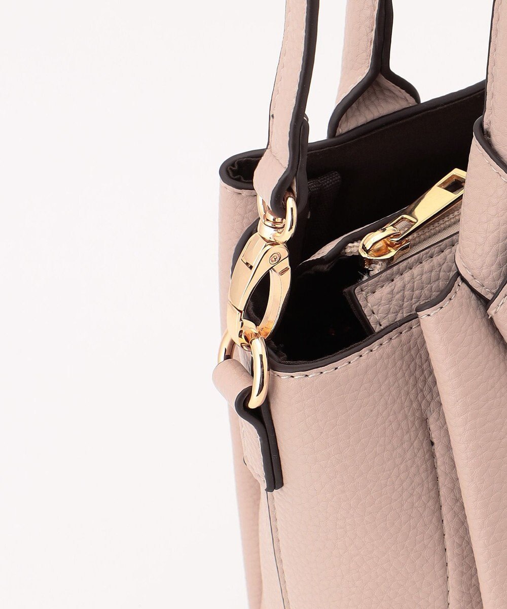 LA BAGAGERIE 【MONICA】リボンハンドルバッグ 