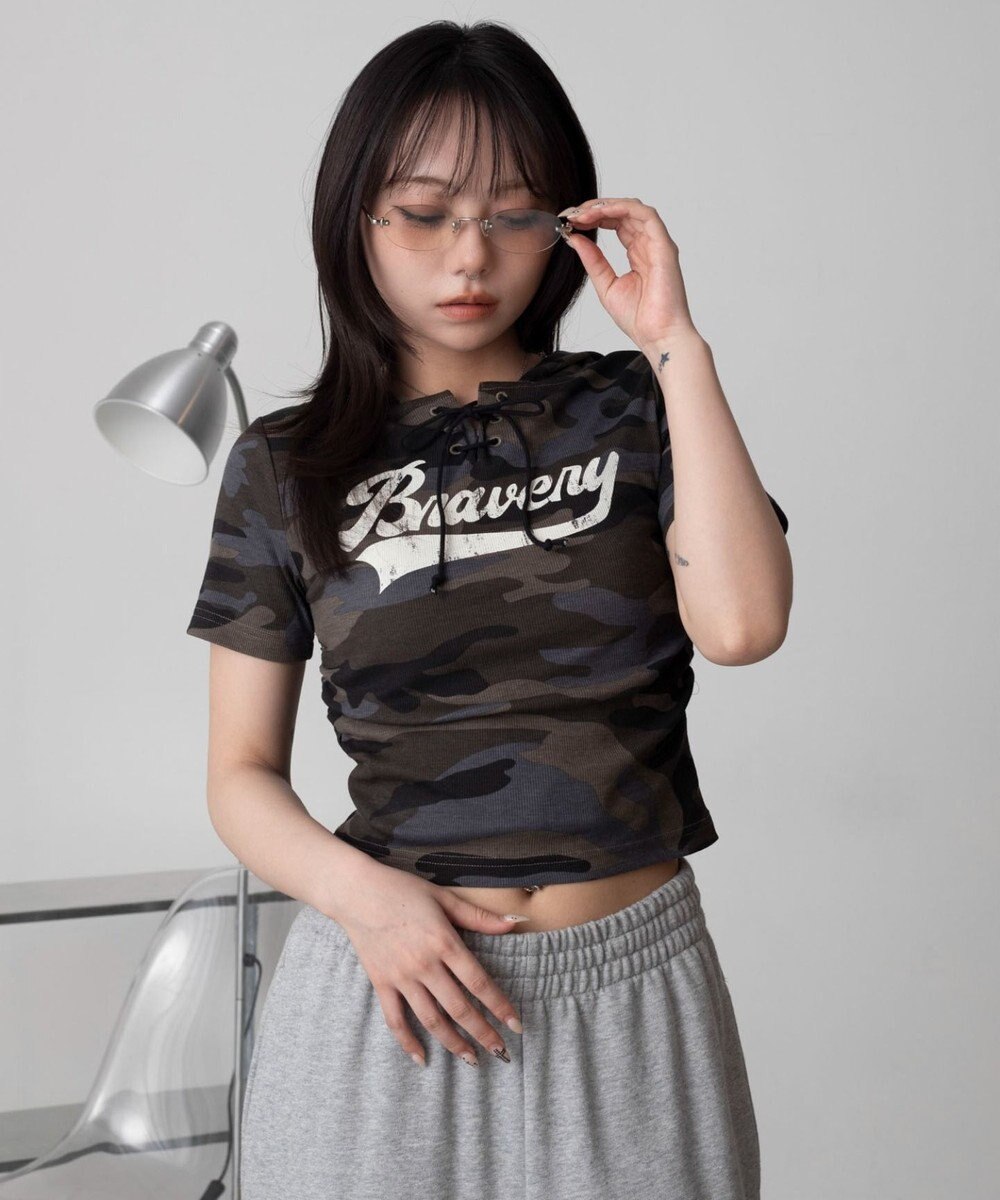 WEGO レースアップフードちびT 