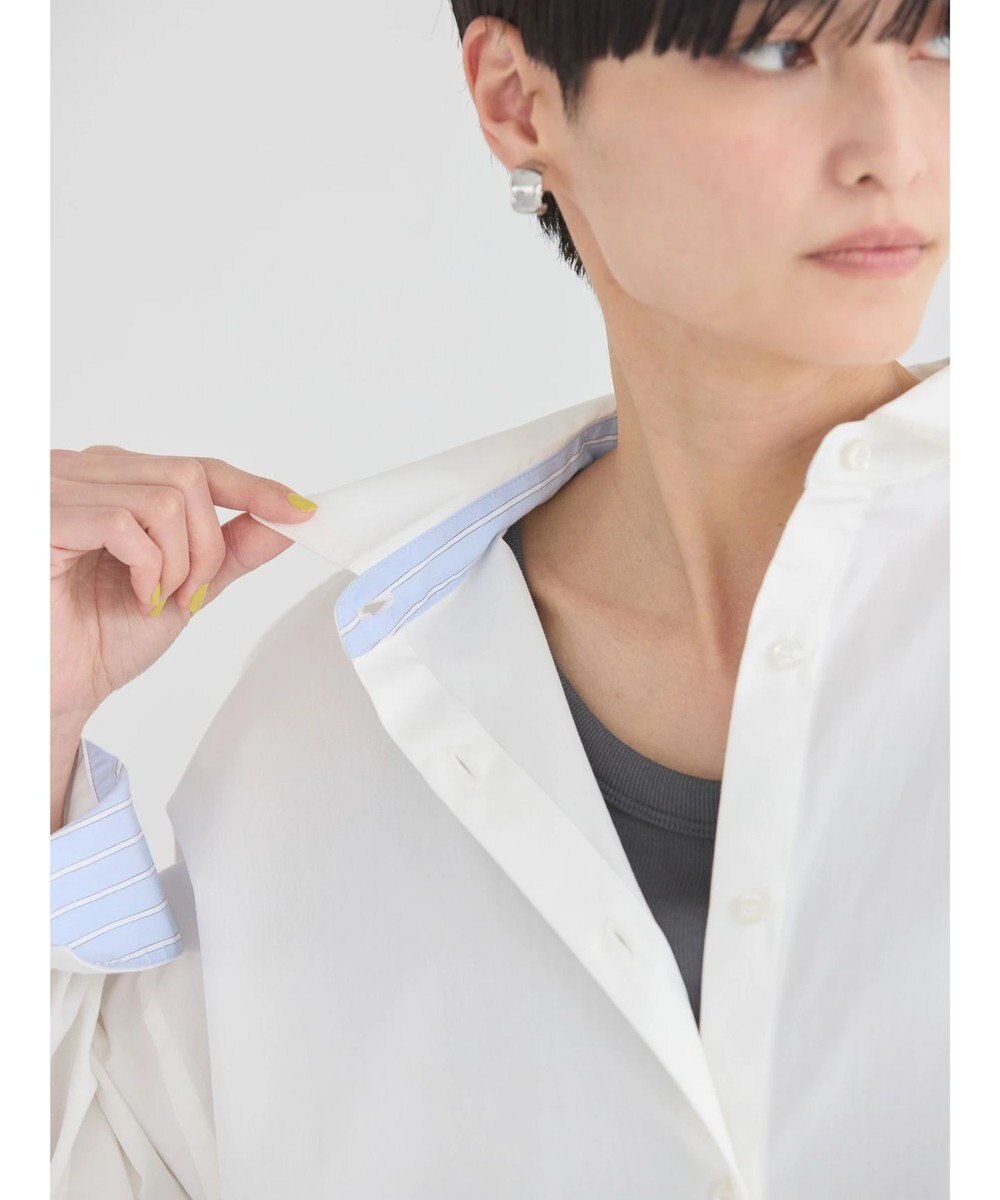 AMERICAN HOLIC ＵＶカット綿ブロードシャツワンピース 