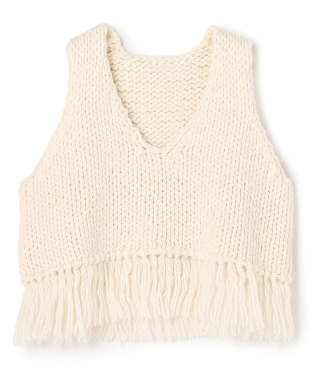 uncrave ハンドニット ジレ 