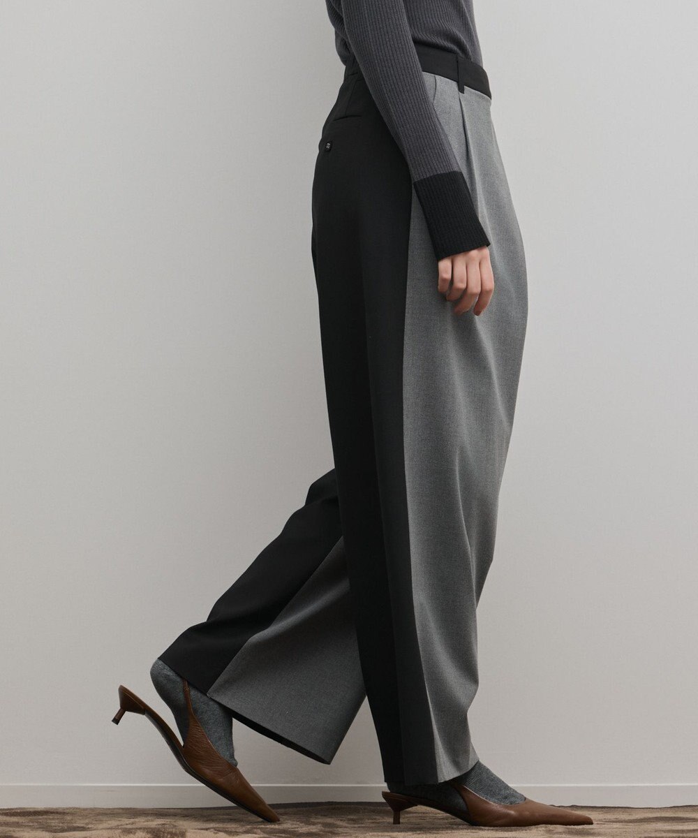 GRACE CONTINENTAL ラップワイドパンツ 