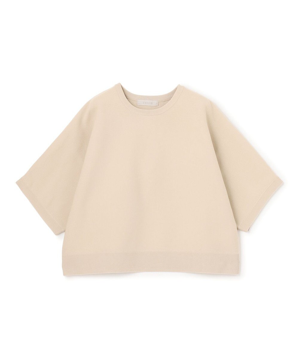 UNFILO 【一部店舗限定】BEAUTY FORM KNIT ハーフスリーブ 