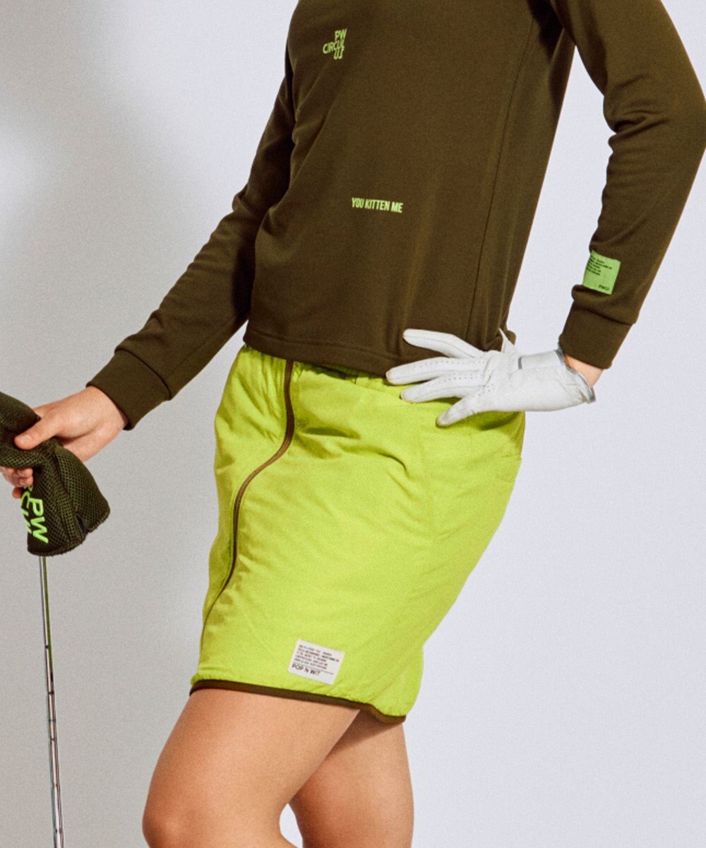 PW CIRCULUS 【WOMEN】キルティング中綿リバーシブルスカート  ゴルフウェア レディース 