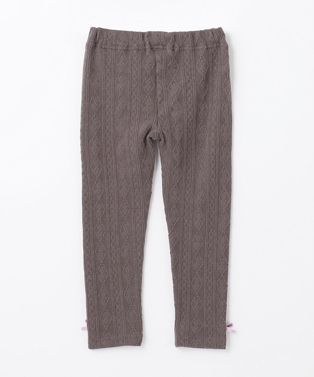 ANY KIDS ケーブル ジャガード レギンス 