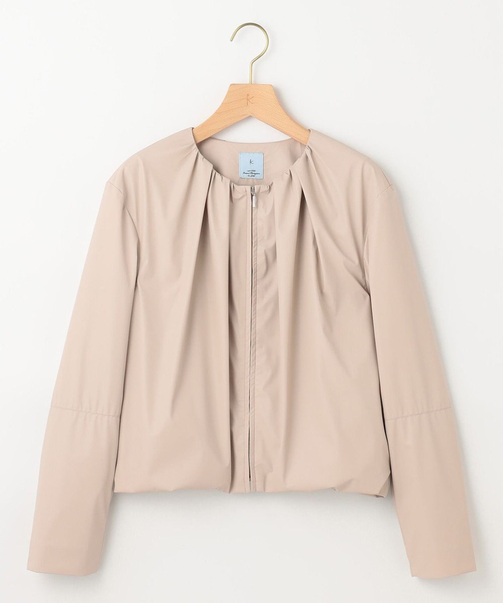 組曲 L レザーライクライト ブルゾン 