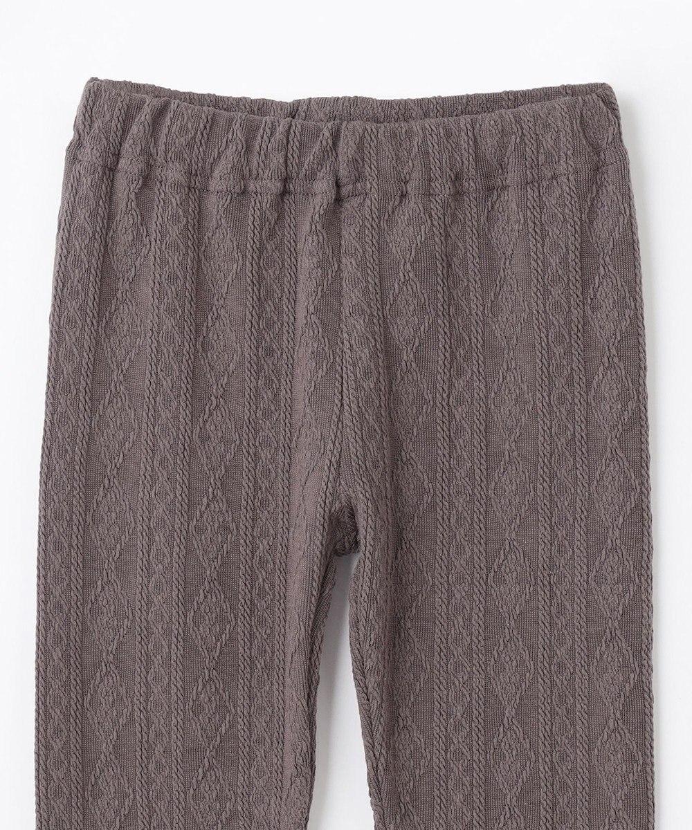 ANY KIDS ケーブル ジャガード レギンス 