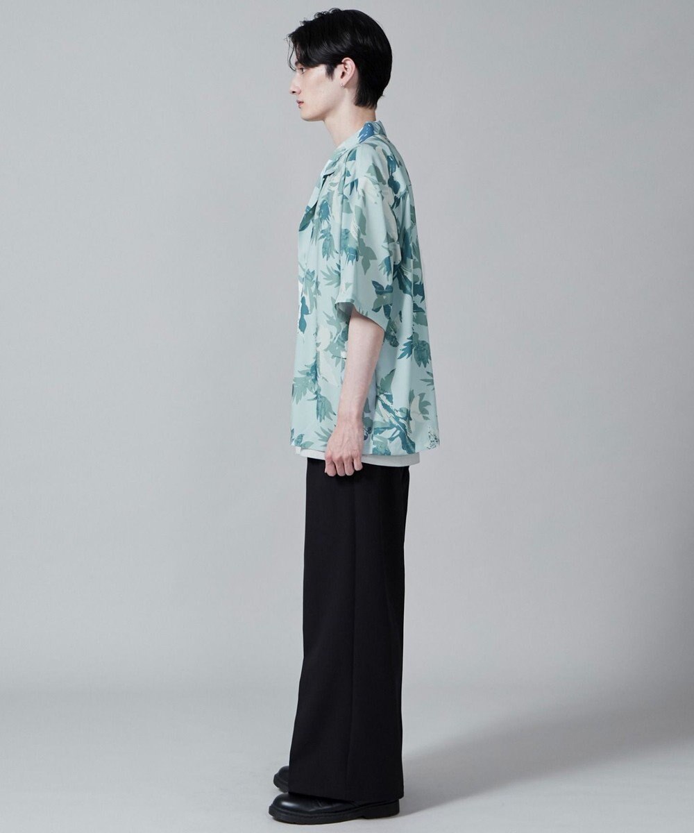 WEGO 【ユニセックス着用ITEM/MLサイズ展開】トロミアロハシャツ（S） 