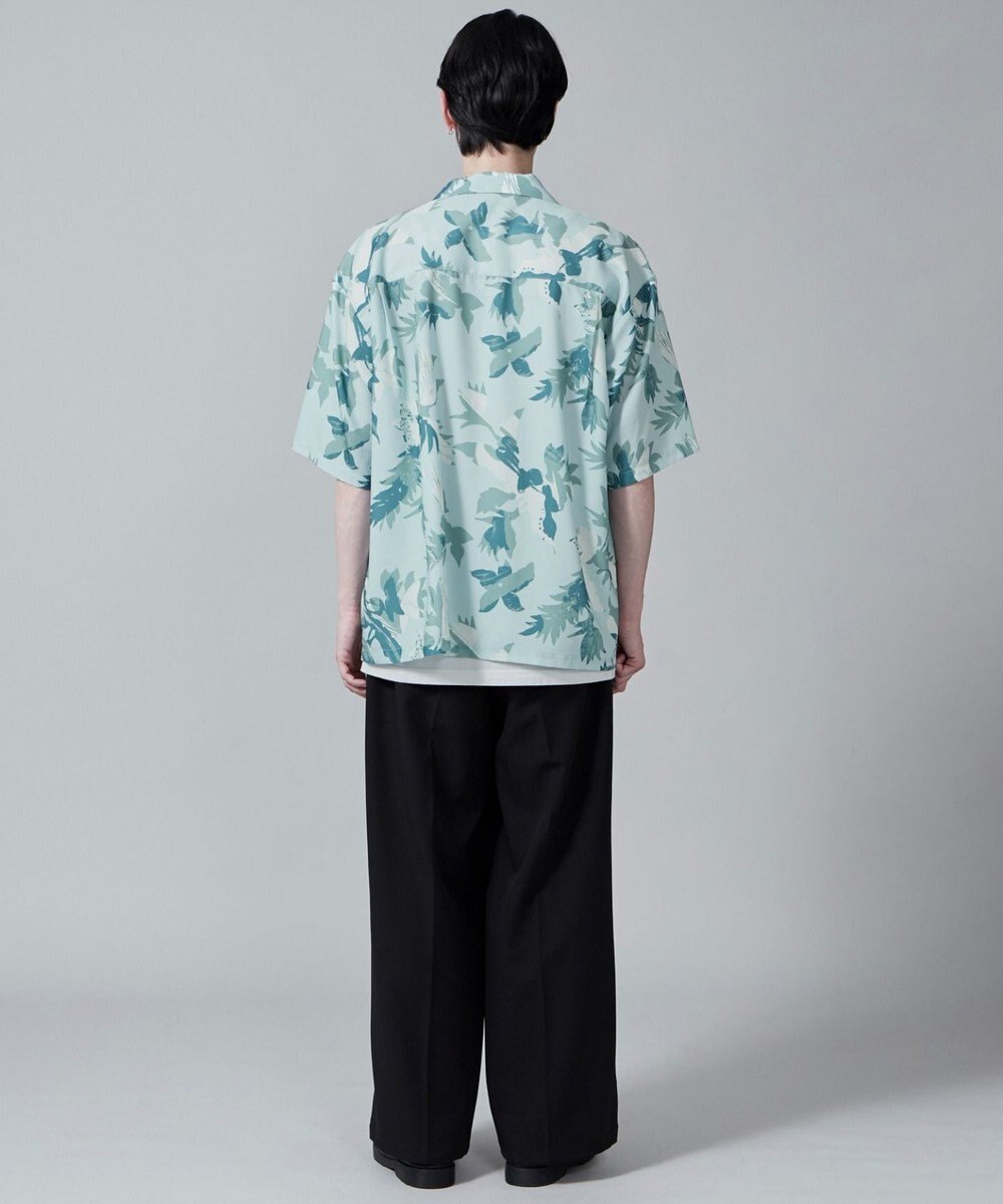 WEGO 【ユニセックス着用ITEM/MLサイズ展開】トロミアロハシャツ（S） 