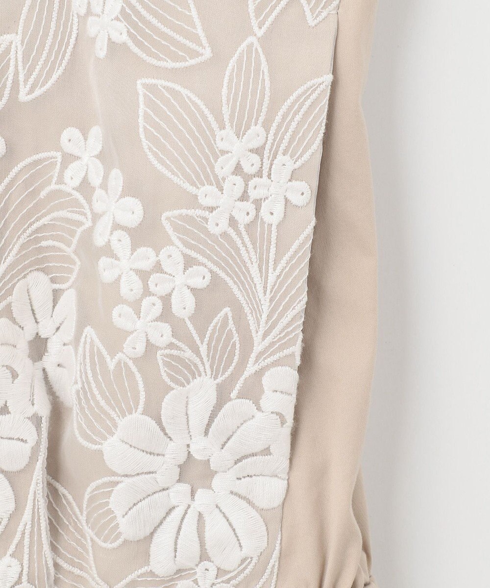 自由区 エンブロイダリー ブルゾン 