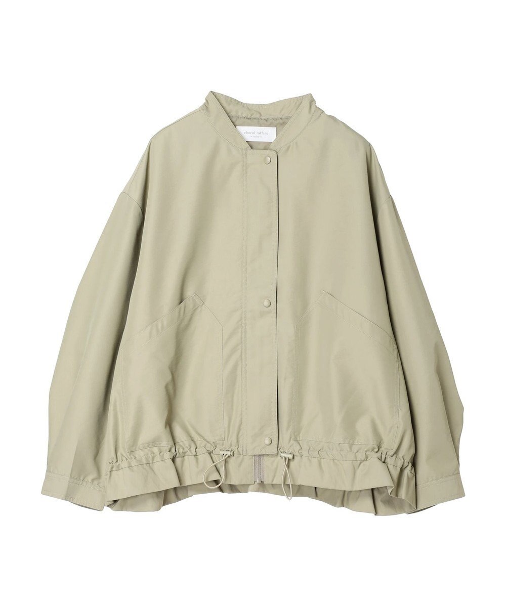 Green Parks 撥水加工　裾ドロストブルゾン 