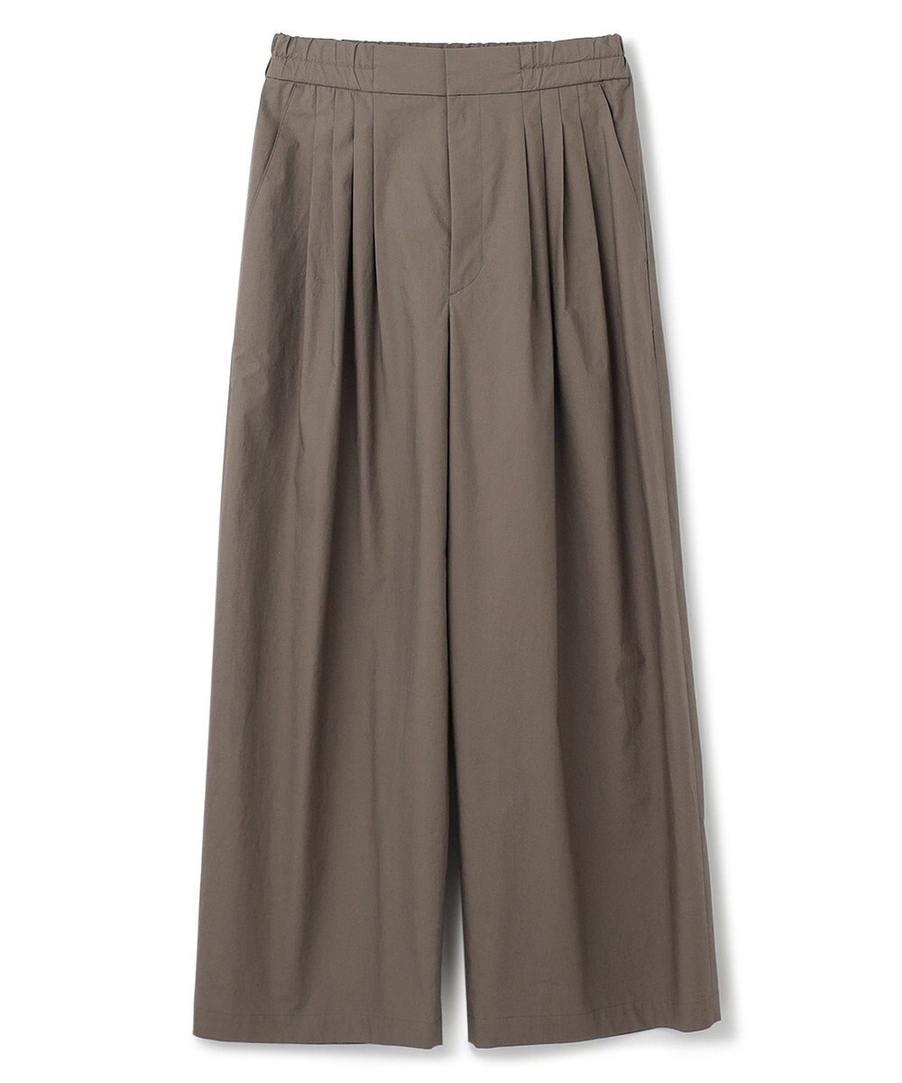 uncrave 【ご好評につき追加生産】カラータイプライター タックワイドパンツ（uncrave WHITE） 