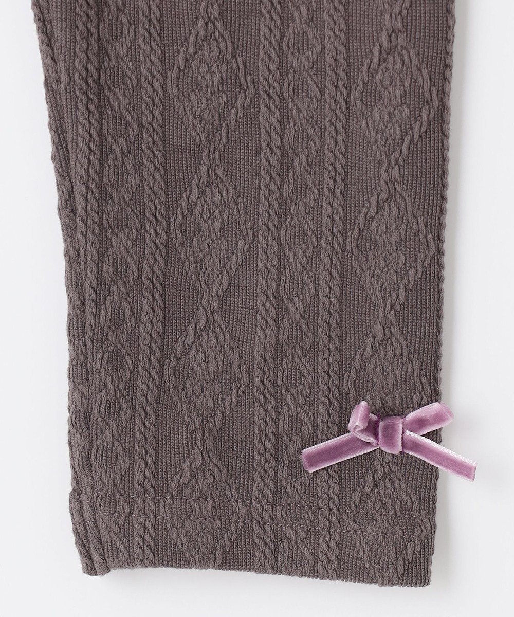 ANY KIDS ケーブル ジャガード レギンス 