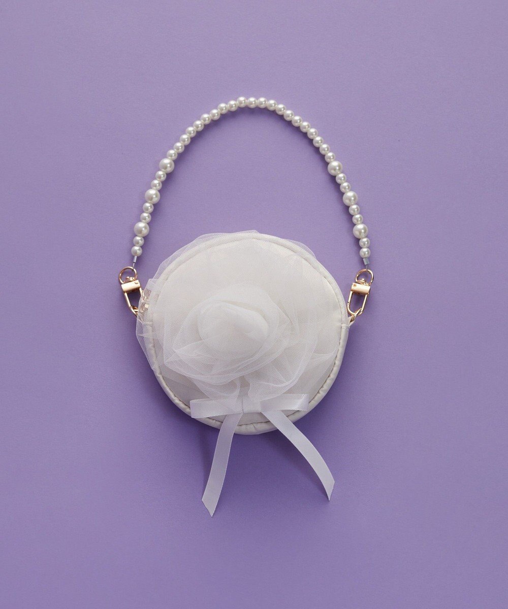 Maison de FLEUR コットンキャンディラウンドポーチチャーム 