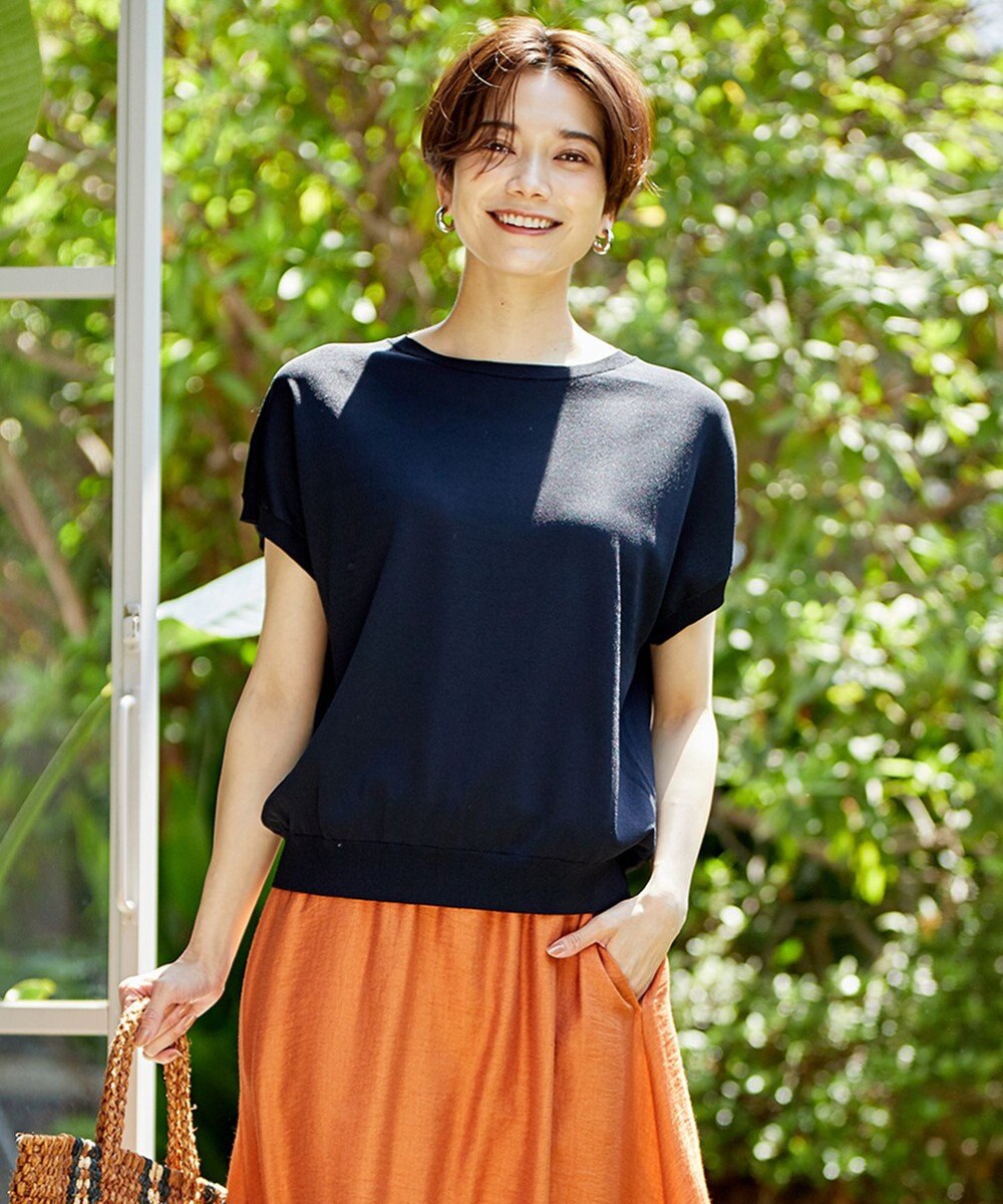 UNFILO L 【新色追加！/UVケア/接触冷感/抗菌防臭】スゴ機能 コンパクトニットＴ 