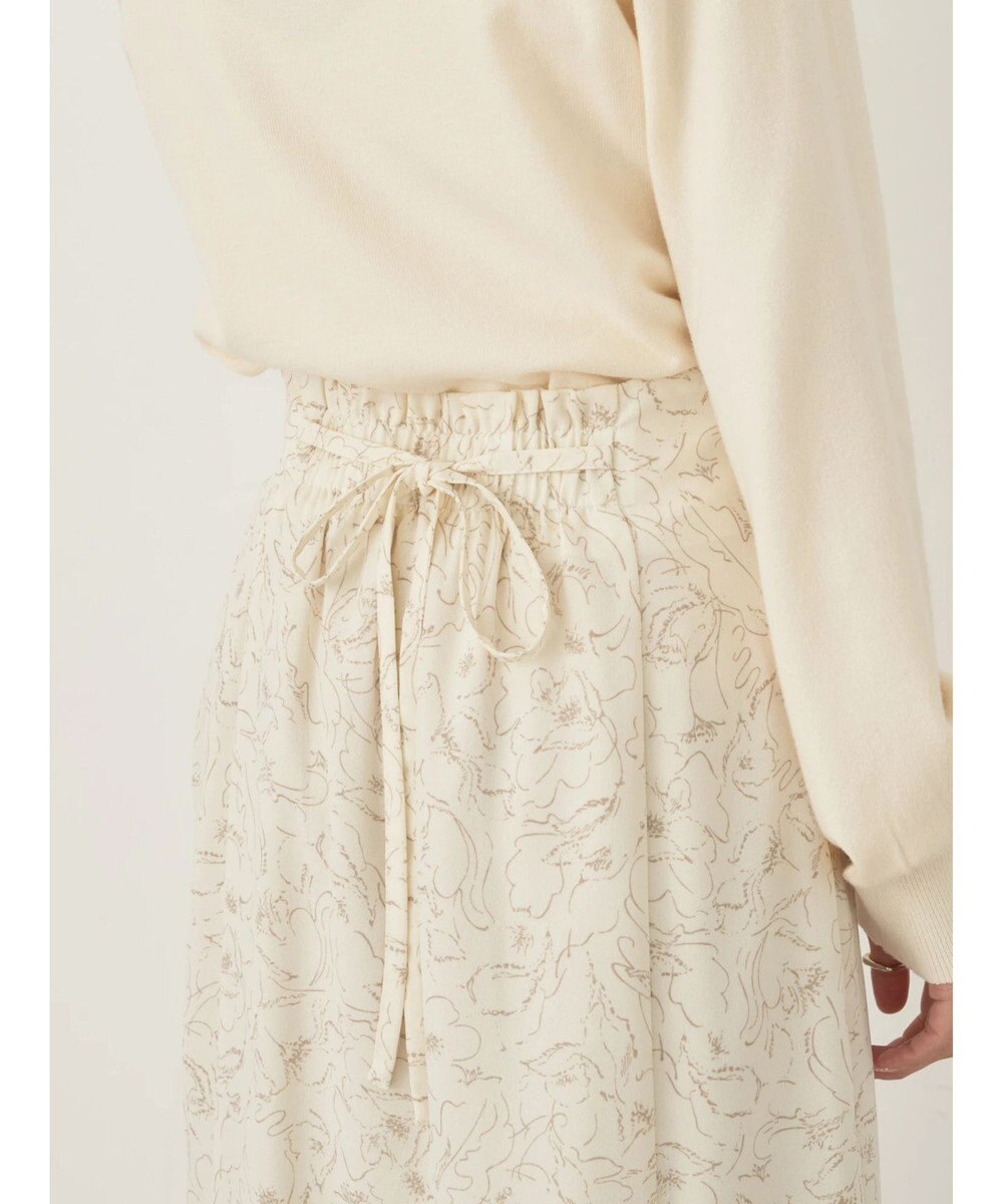 earth music&ecology 切替フラワースカート 