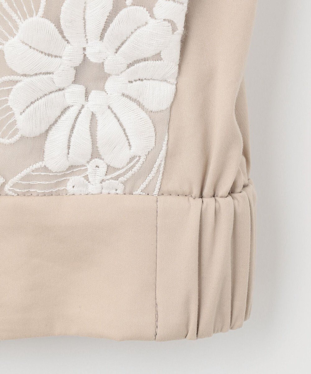 自由区 エンブロイダリー ブルゾン 