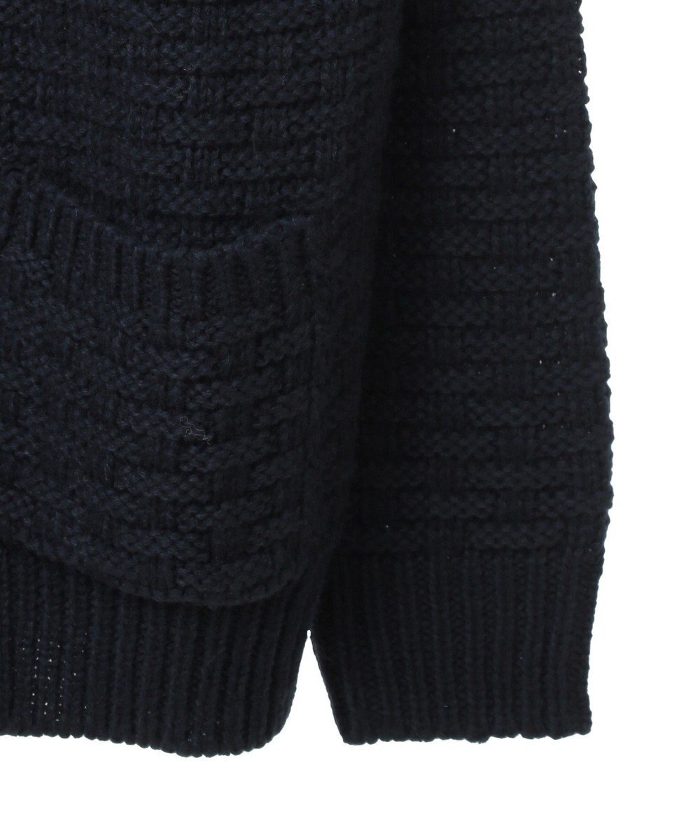 CRAFT STANDARD BOUTIQUE ざっくり柄Mixケーブルニットカーディガン 