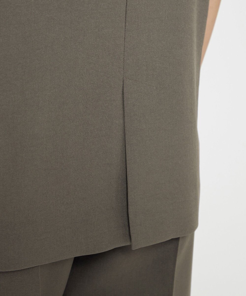 uncrave 【佐藤晴美さん着用】ウォッシャブルドライサップ ハーフスリーブジャケット 