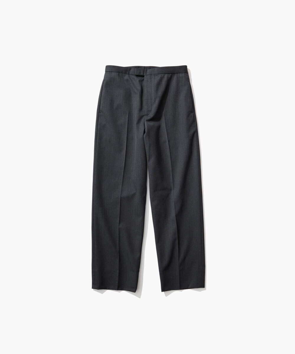 ATON COMPACT WOOL | タックパンツ 