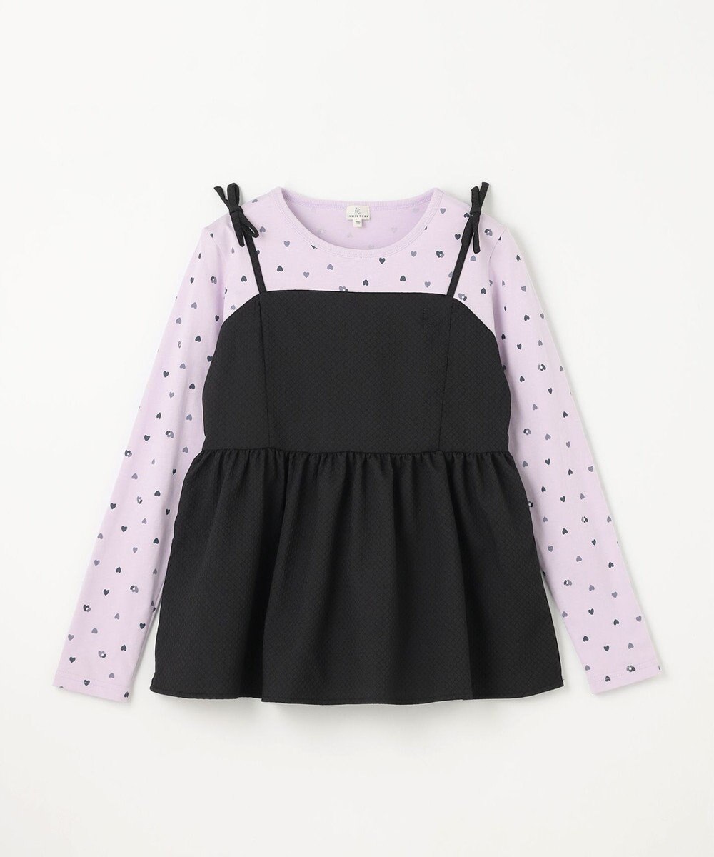 組曲 KIDS 【150-160㎝】ビスチェ＆ハートコンビ チュニック 