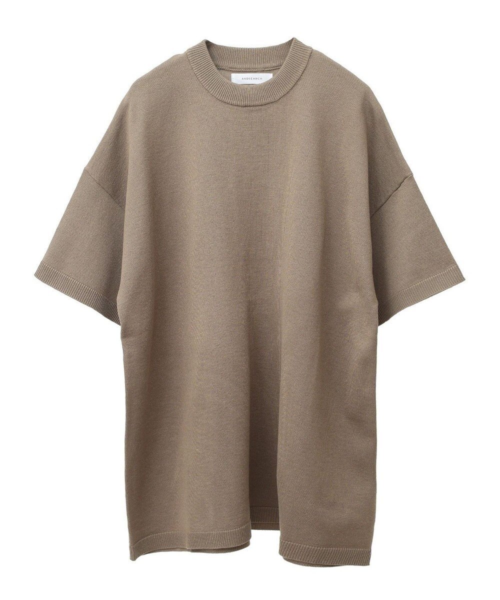 Green Parks ・ＡＮＤＳＥＡＲＣＨ　ニット５分袖プルオーバー 