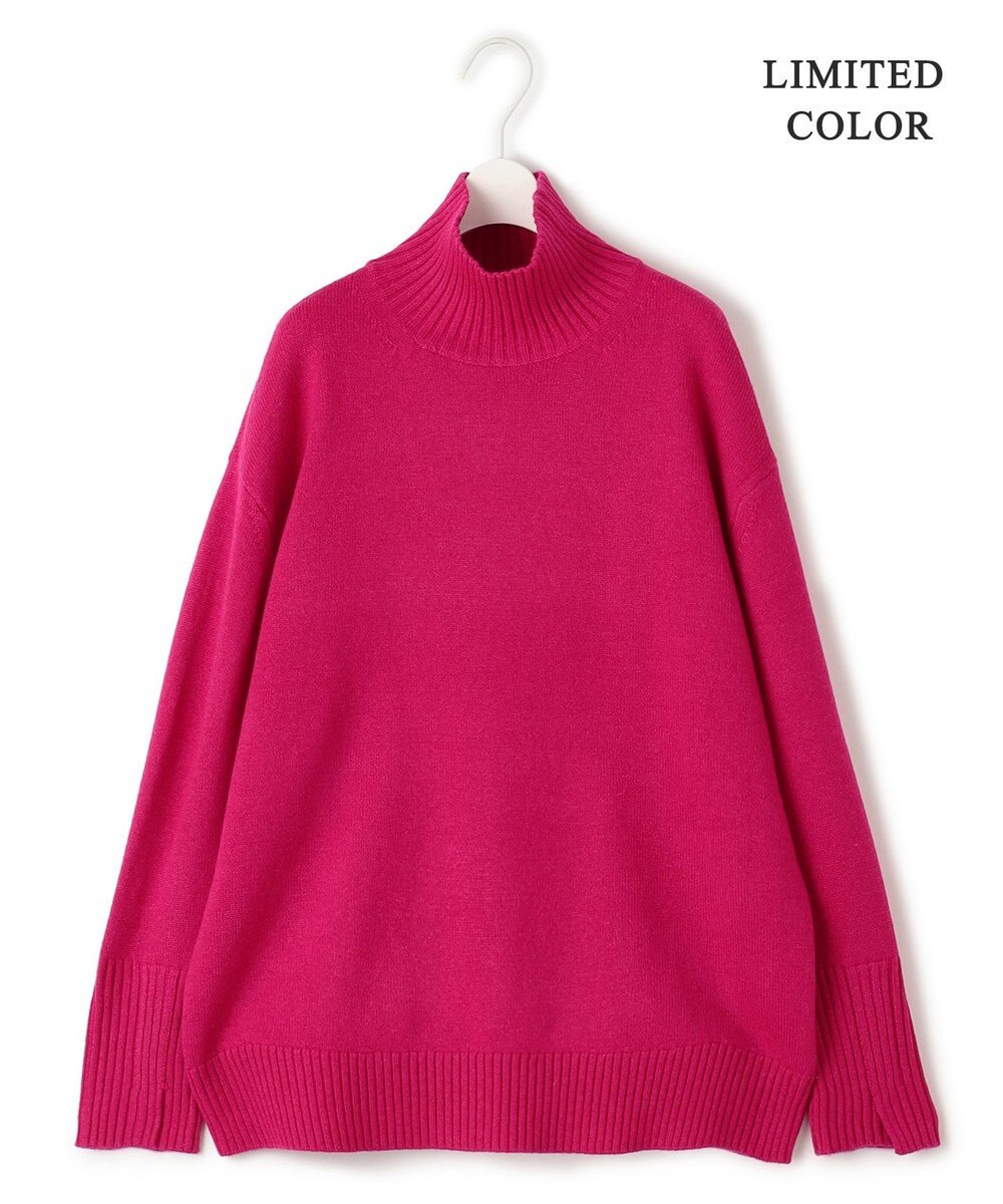 ICB 【新色追加・WEB限定カラーあり】 ソフトカシミヤミックス ハイネックニット 