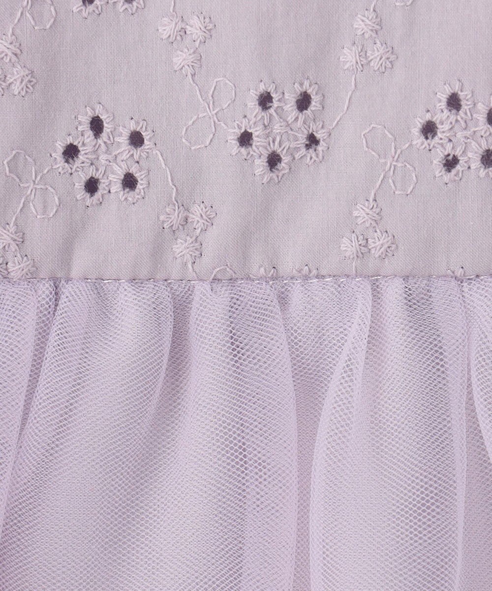 ANY KIDS チュールドッキングTシャツ 