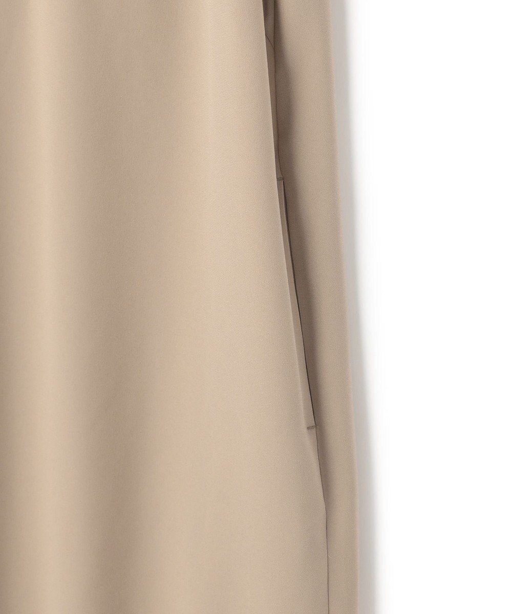 BEIGE， FLEUR / ドレープニット ネックドレス 