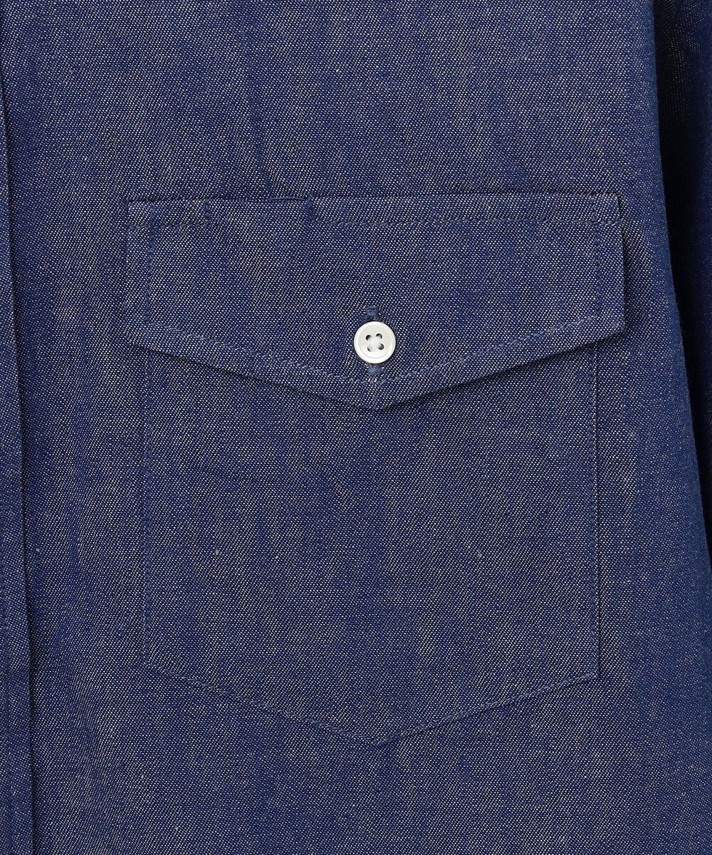 J.PRESS MEN デニムルックツイル ボタンダウンシャツ 