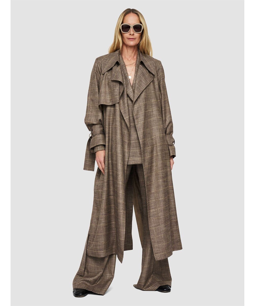 JOSEPH ウールバンブー　ロングコート 