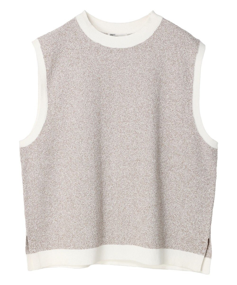 CRAFT STANDARD BOUTIQUE リンクス編みニットベスト 