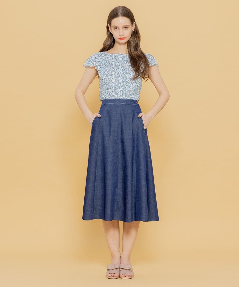 TOCCA 【LIBERTY社オリジナル素材】【洗える！】FLORAL STORY ブラウス 