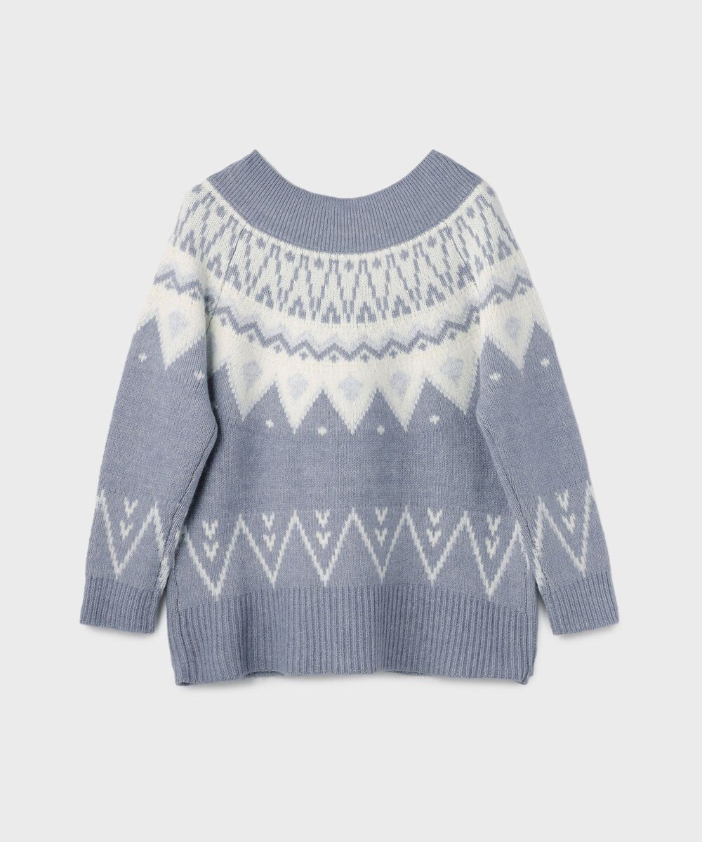 GRACE CONTINENTAL フェアアイルニットトップ 