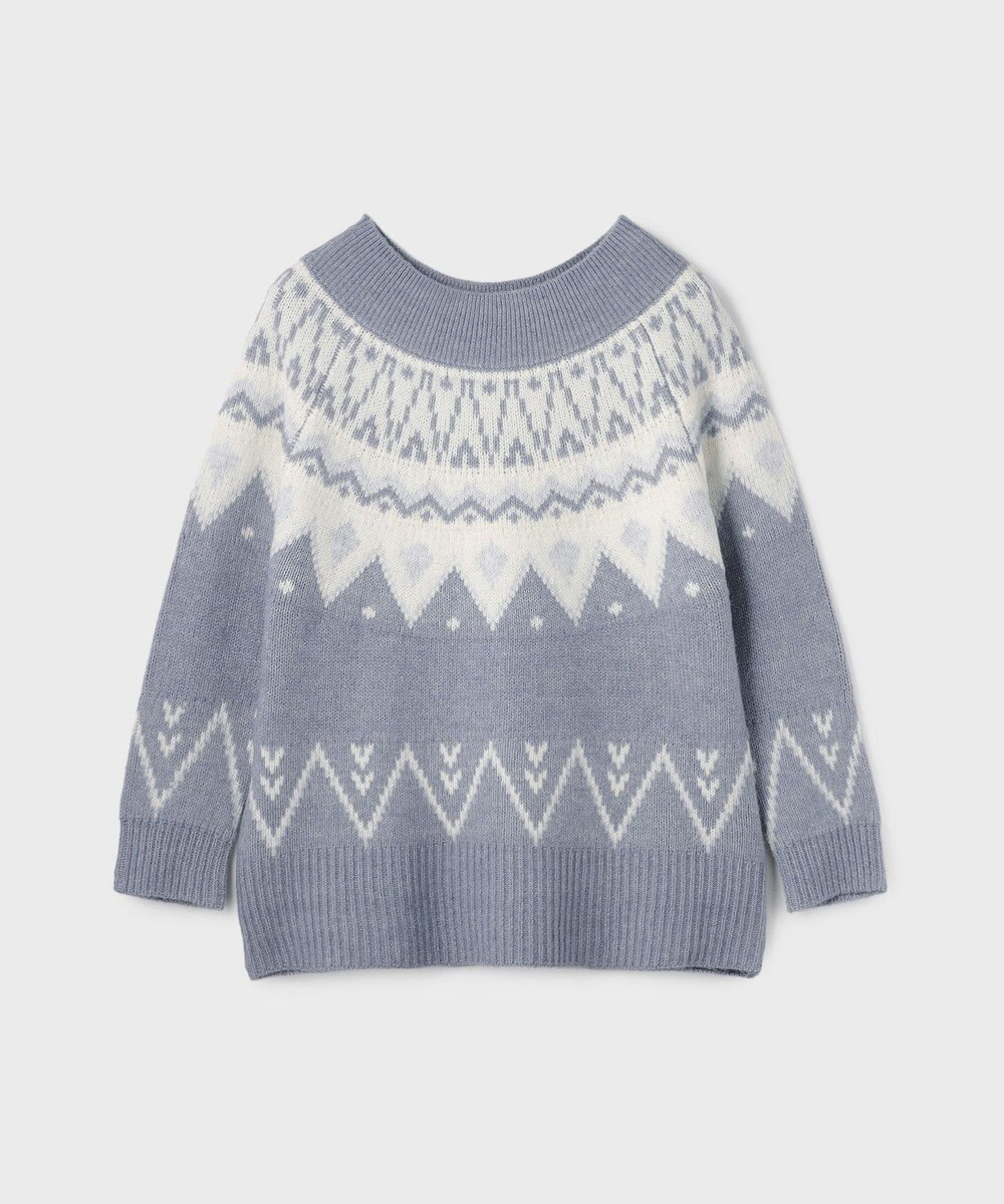 GRACE CONTINENTAL フェアアイルニットトップ 