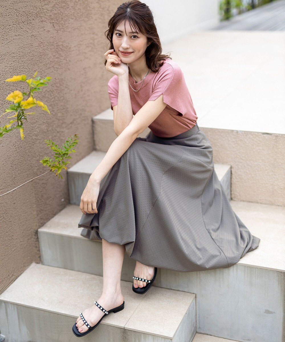 ANY SIS S 【洗える】バルーン スカート 